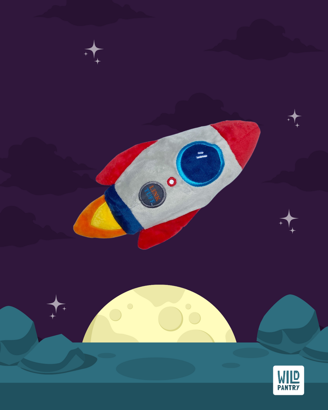 Rocket Ship Plush