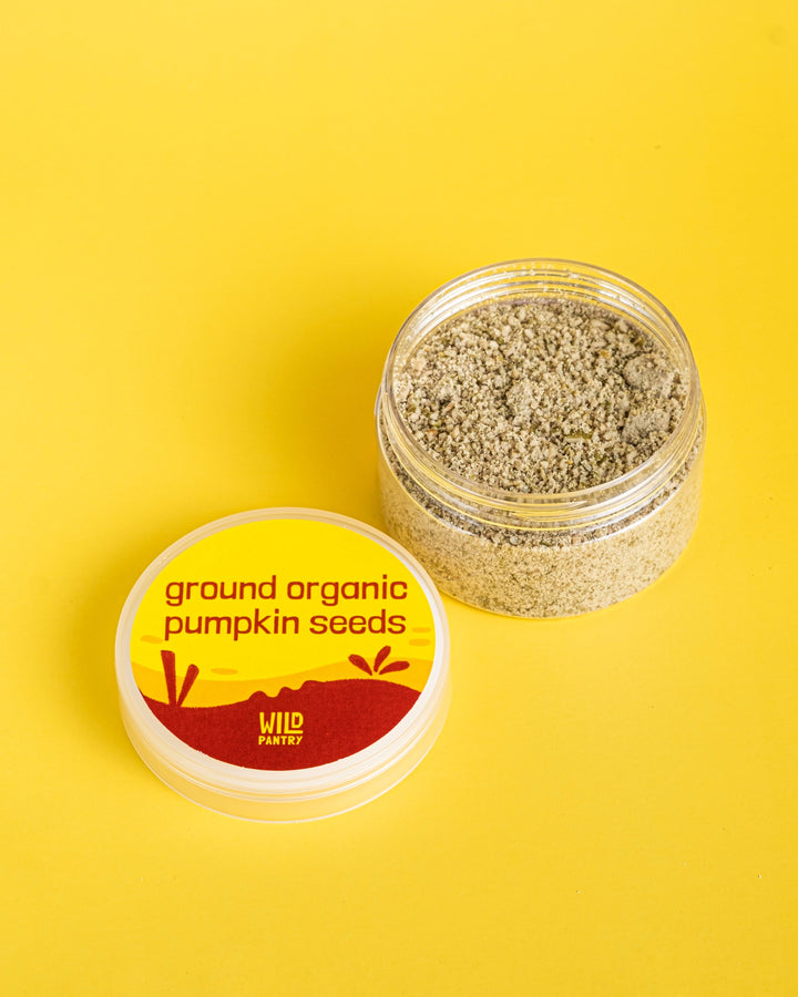 Ground Organic Pumpkin Seed